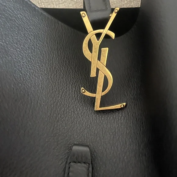 Saint Laurent Le 5 à 7 soft small- black - Picture 3 of 7